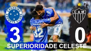 Cruzeiro 3 X 0 AtléticoMG Melhores Momentos [upl. by Creedon141]