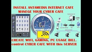 Antamedia internet cafe  Internet Cafe Software  Cyber Cafe Software  antamedia  cyber cafe apps [upl. by Benedetto510]