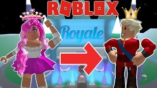 PRINCESS MAKEOVER IM PRINCE CHARMINGRoblox royale high [upl. by Angel861]