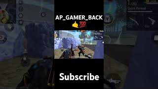 AP GAMER BACK🤙💯 shorts freefire [upl. by Euhc]