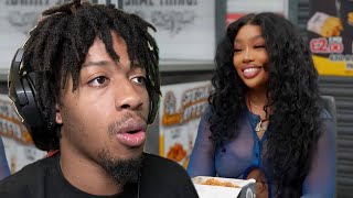 SZA  CHICKEN SHOP DATE REACTION [upl. by Egiap]