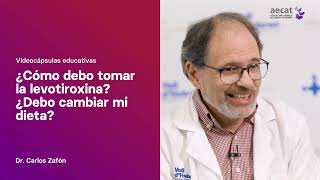 ¿Cómo debo tomar la levotiroxina ¿Debo cambiar mi dieta [upl. by Olympie]