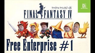 Dad Life Gaming  Final Fantasy 4 Free Enterprise 1 [upl. by Ydnik478]