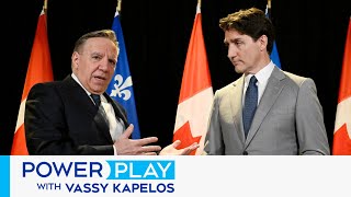 Legault calls for Bloc Quebecois to topple Trudeau Liberals  Power Play with Vassy Kapelos [upl. by Dukey]