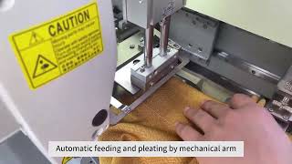 Pleating Sewing Machine [upl. by Abelard710]