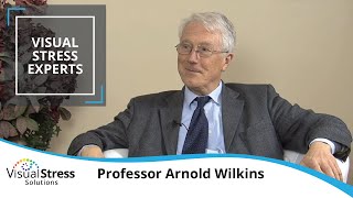 Visual Stress Interview with Arnold Wilkins University of Essex Visual Perception Unit [upl. by Okomot998]