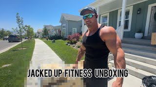 Unboxing Jacked up fitness power rack PRO [upl. by Ainoloppa]