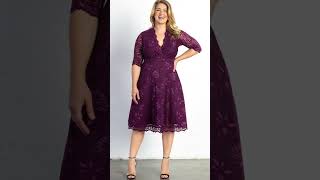 Plus Size Cocktail Dresses and Evening Gowns shorts shortvideo plussize plussizefashion fashion [upl. by Taveda]