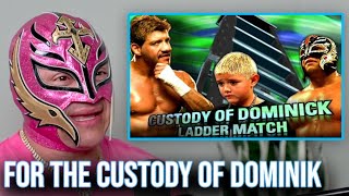 Rey Mysterio On The Custody Of Dominik Ladder Match [upl. by Hersh]