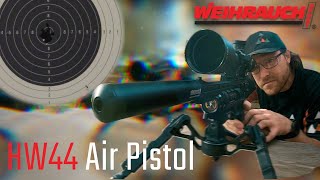 Weihrauch HW44 PCP Air Pistol REVIEW [upl. by Calabrese]