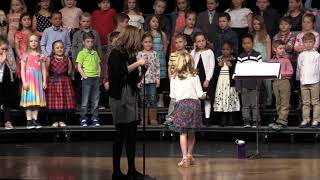 Amery Second Grade Concert 2019 [upl. by Aisorbma821]