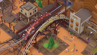 Parkitect  Campaign Mode  Coaster Canyon [upl. by Ojela986]