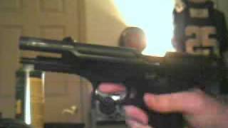 beretta 9mm 92 fs demonstration [upl. by Wileen]