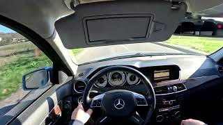 MERCEDES BENZ W204 REVIEW C300 4 MATIC TIRANA ALBANIA [upl. by Marketa]