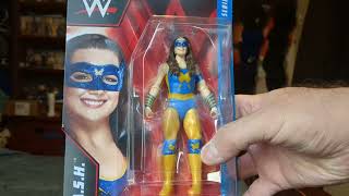 wwe British bulldog ultimate warrior Nikki ash and bron breaker figures unboxing 111823 [upl. by Scharaga]