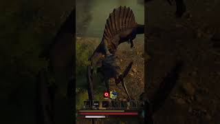 Hatz vs spino pathoftitans officialserverdinosaurdinosarfight gaminggameplayshorts [upl. by Nyrem]