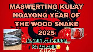 LUCKY COLOR OF THE YEAR 2025 ALAMIN PARA PAGHANDAAN ANG IYONG MAGANDANG KAPALARAN [upl. by Siberson]