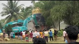 Sriperumbudur Sivan Temple demolished 2 😭 [upl. by Nosirrag277]