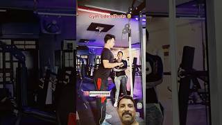 Gym Side Effects 😄chest up hip outgymhimanshufunny videosshortstrendcomedy [upl. by Lednik]