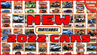 50 NEW MATCHBOX 2022 Cars REVEALED MIX A Moving Parts Dodge Set Hitch amp Haul 2021 Car List [upl. by Eciral]