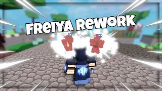 Why You Should Start Using Freiya  Roblox Bedwars [upl. by Mukul]