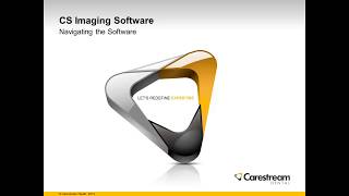 CS Imaging Version 7  Navigating the software [upl. by Yadahs]