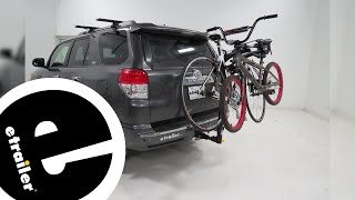 etrailer  Saris Bones 2 Bike Rack Review [upl. by Adnalram]