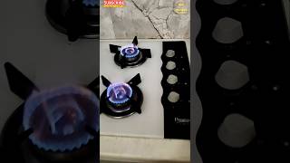 prestige hob top gas stove cleaning gas hob repair how to repair prestige gas stove shorts [upl. by Neruat]