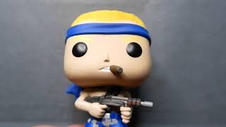 Bill Riser Funko Pop Review Contra [upl. by Louls]