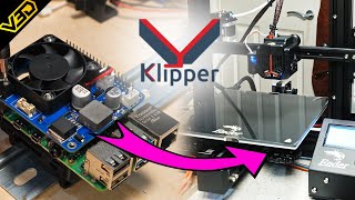 How to Upgrade to Klipper on any Ender 3 for High Performance [upl. by Nnaeirual]