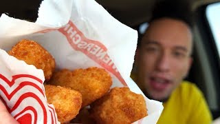 Wienerschnitzel Jalapeño Poppers Food Review [upl. by Alekin]