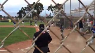 Little league 12u ejection for a walk off celebration Kicked out of little league [upl. by Gerfen312]