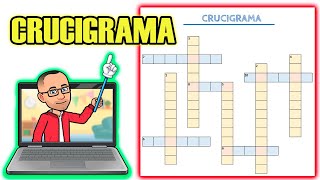 Como hacer un crucigrama en Word de forma fácil para tus clases virtuales o en linea [upl. by Grosmark]