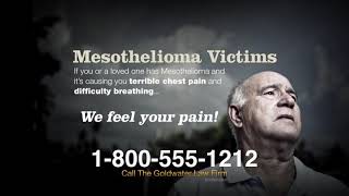 Depressing Goldwater Law Firm Ad with Different Music  Mesothelioma 20112012 [upl. by Schaefer]