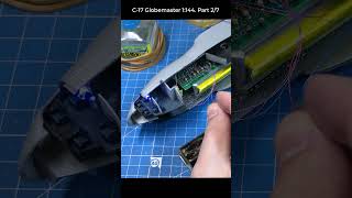 CC177  C17A Globemaster III Revell 1144 LED WiFi Part 27 diy scalemodels modelaviation [upl. by Corly]