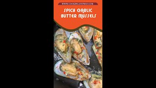 Air Fried Spicy Garlic Butter Mussels [upl. by Barrie]