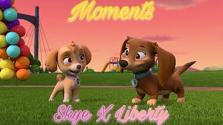 Paw Patrol Skye X Liberty Moments Part 1 [upl. by Einnus]