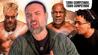 JAKE PAUL e MIKE TYSON  O soco é pá acerta memo [upl. by Meirrak]