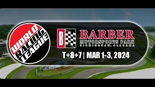 2024 WRL  Barber  Saturday Race LIVE [upl. by Onimixam250]