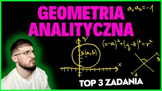 GEOMETRIA ANALITYCZNA  poziom podstawowy [upl. by Tallula]