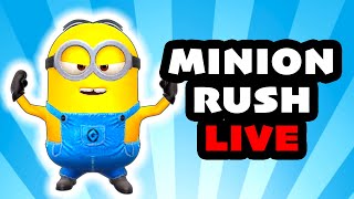 Minion Rush Running Game LIVE  The Rise of Gru  Gameplay Walkthrough No Commentary [upl. by Seroka271]