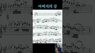 아버지의 강  Alto Saxophone 알토 색소폰 Cover saxophone [upl. by Winter889]