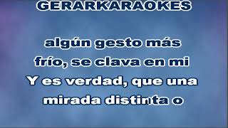 A gritos de esperanza  Alex Ubago  Karaoke [upl. by Lothaire]