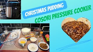 Christmas Pudding cooked in the Cosori pressure cooker [upl. by Ahmar]