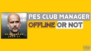 PES CLUB MANAGER game offline ya online [upl. by Mall]