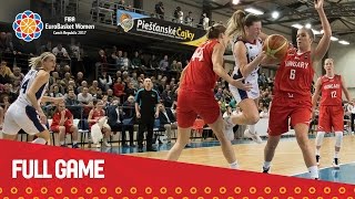 Slovak Republic v Hungary  Full Game  Qualifier  EuroBasket Women 2017 [upl. by Netfa117]