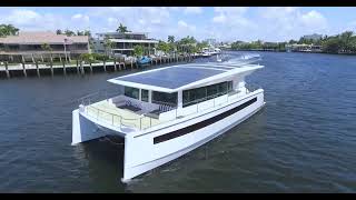 Silent 62 Front Walkthrough Version  Luxury Meets Sustainability  Electric Yacht [upl. by Eiramanit]