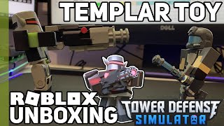 Roblox Series 10 Templar Toy Unboxing  Tower Defense Simulator [upl. by Abbate888]