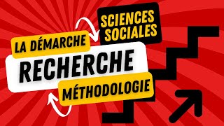 La démarche en sciences sociales  Comment mener une recherche [upl. by Moffitt]