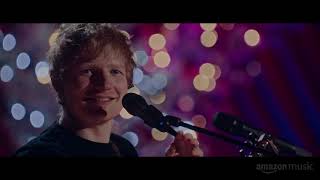 Ed Sheeran  Merry Christmas Live from Amazon Music Equals Experience [upl. by Ozneral]